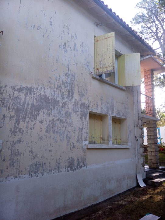Peinture facade avant